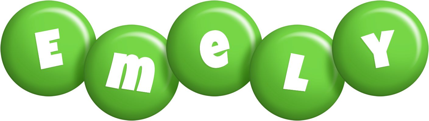 Emely candy-green logo