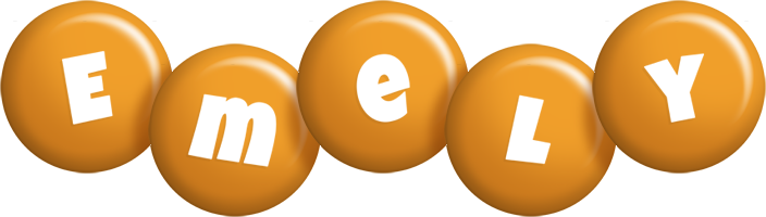 Emely candy-orange logo