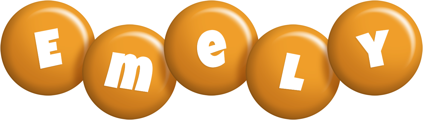 Emely candy-orange logo