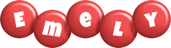 Emely candy-red logo