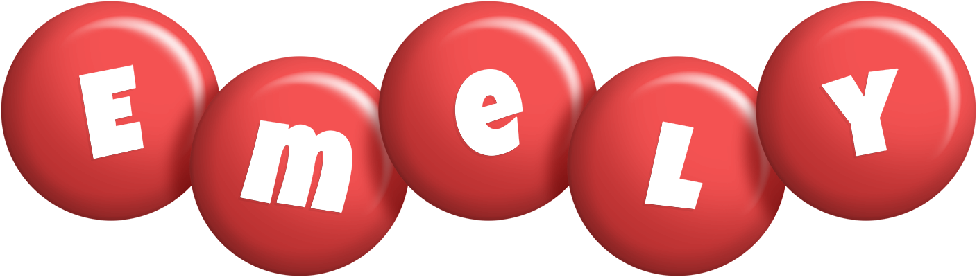 Emely candy-red logo
