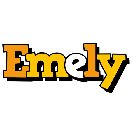 Emely cartoon logo