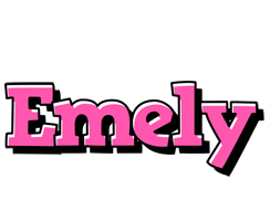 Emely girlish logo