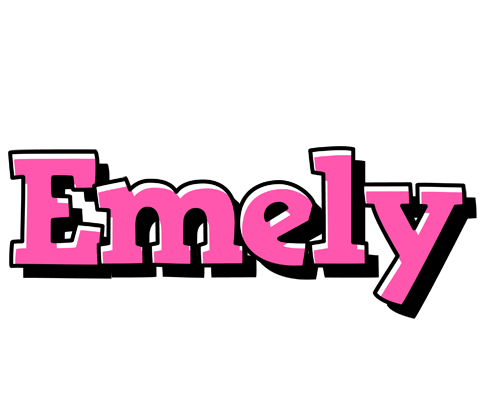 Emely girlish logo