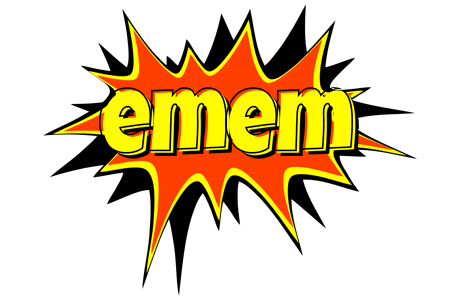 Emem bazinga logo