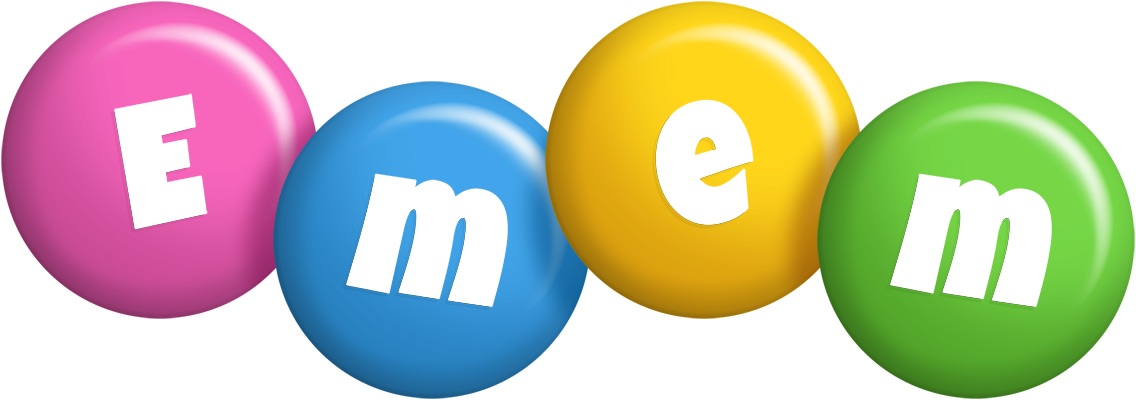 Emem candy logo