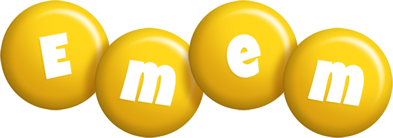 Emem candy-yellow logo