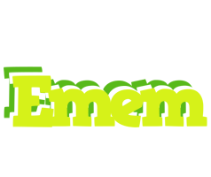 Emem citrus logo