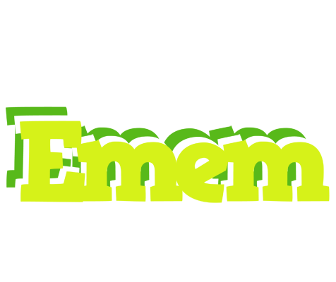 Emem citrus logo