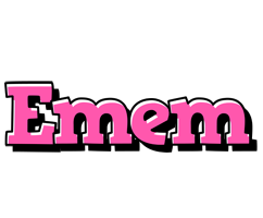 Emem girlish logo