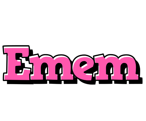 Emem girlish logo