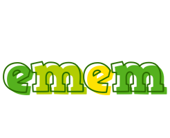 Emem juice logo