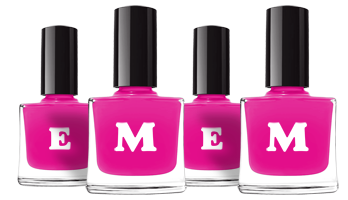 Emem nails logo