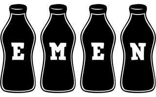 Emen bottle logo