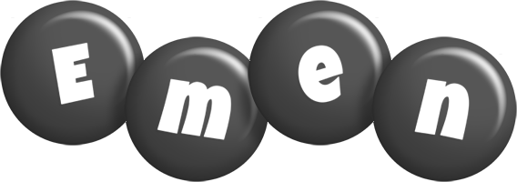 Emen candy-black logo