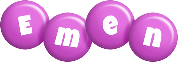 Emen candy-purple logo