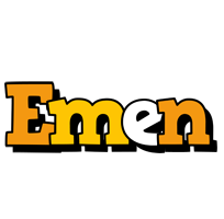 Emen cartoon logo