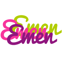 Emen flowers logo