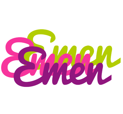 Emen flowers logo