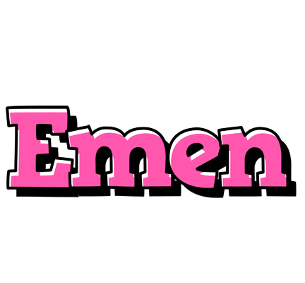 Emen girlish logo