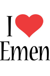 Emen i-love logo