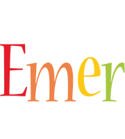 Emer birthday logo