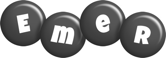 Emer candy-black logo