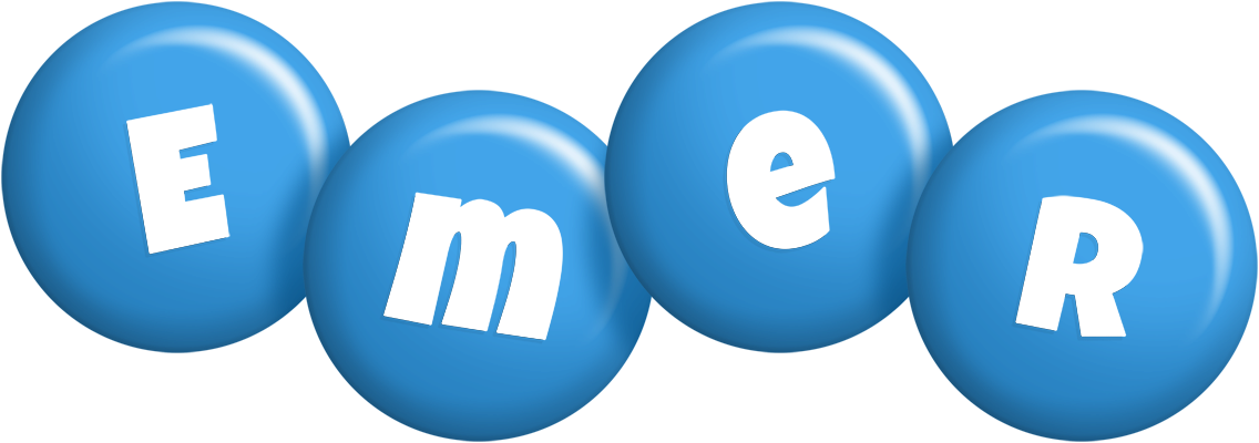 Emer candy-blue logo