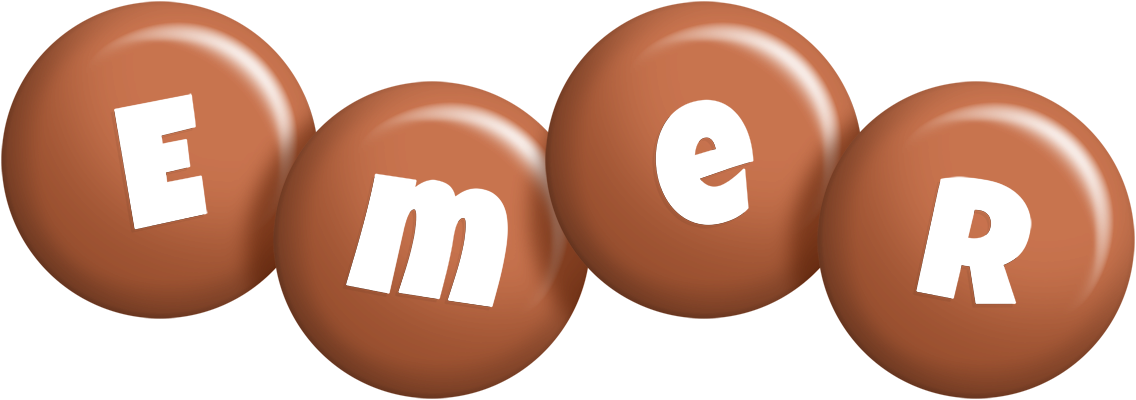Emer candy-brown logo