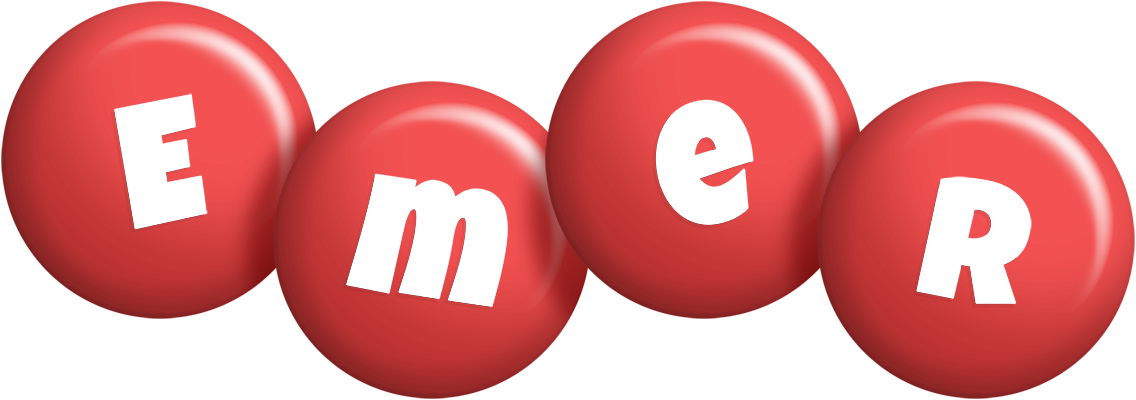 Emer candy-red logo