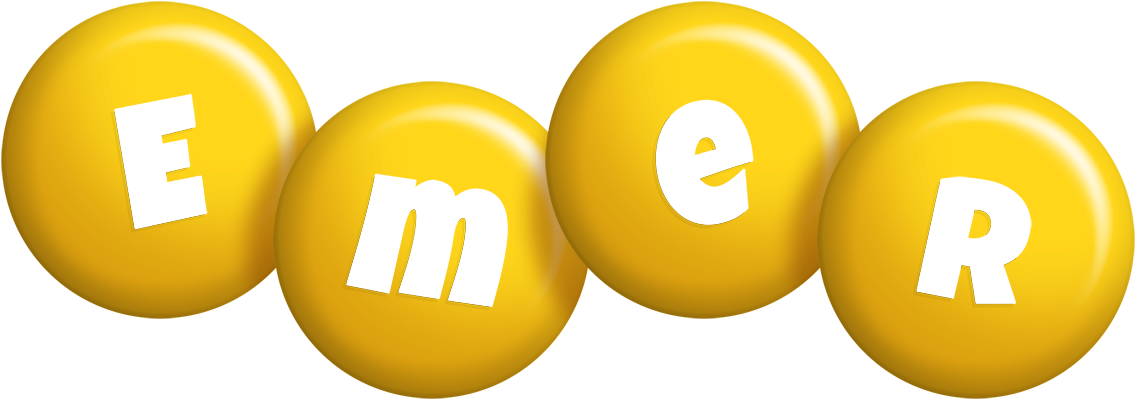 Emer candy-yellow logo