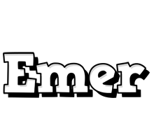 Emer snowing logo