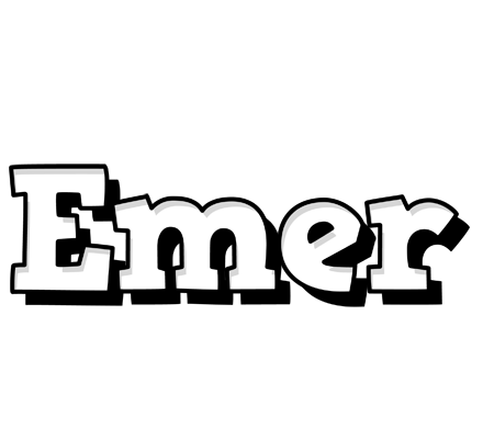Emer snowing logo