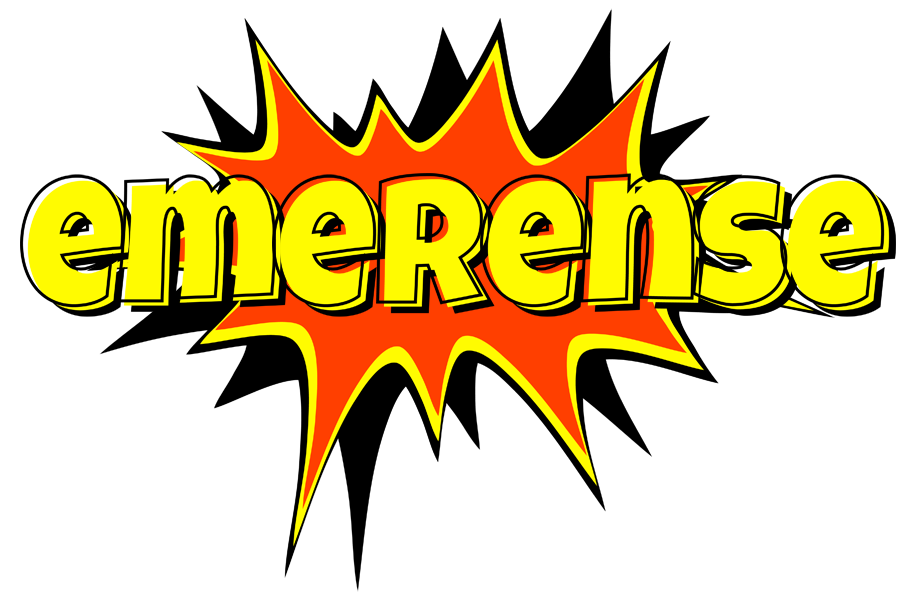 Emerense bazinga logo