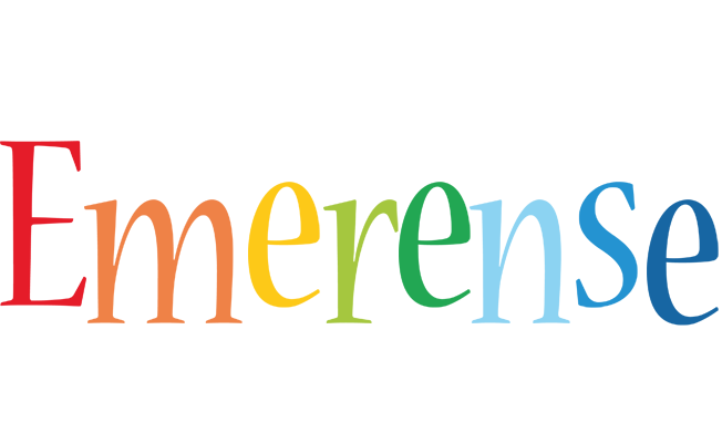 Emerense birthday logo