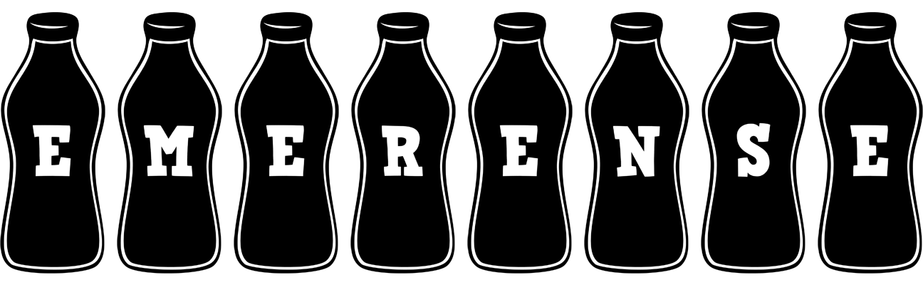 Emerense bottle logo