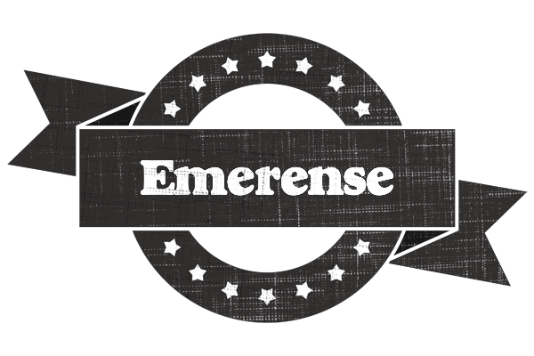 Emerense grunge logo