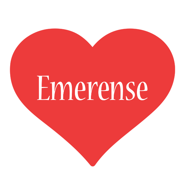Emerense love logo