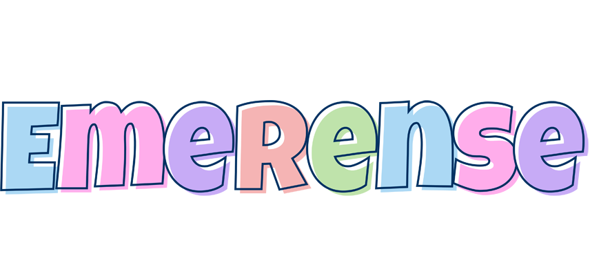 Emerense pastel logo