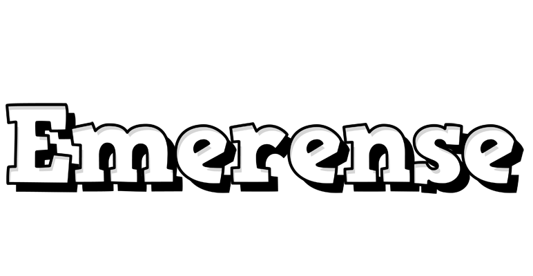Emerense snowing logo