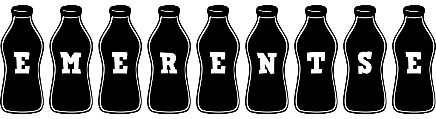 Emerentse bottle logo