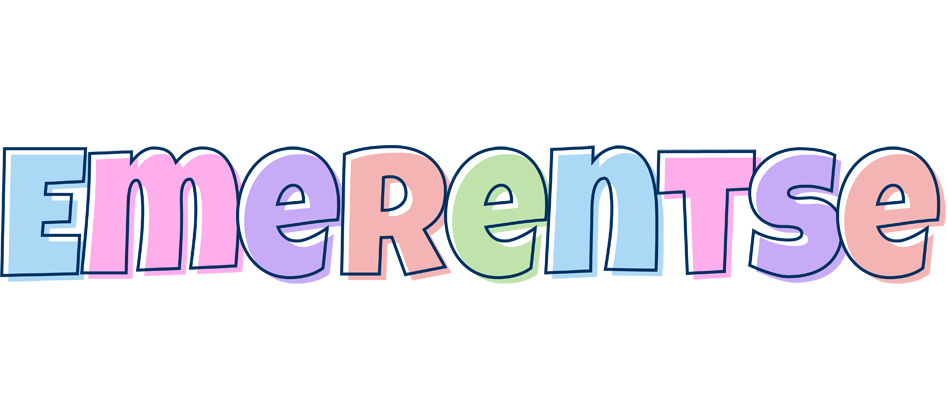Emerentse pastel logo