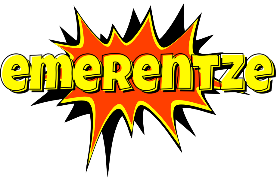 Emerentze bazinga logo