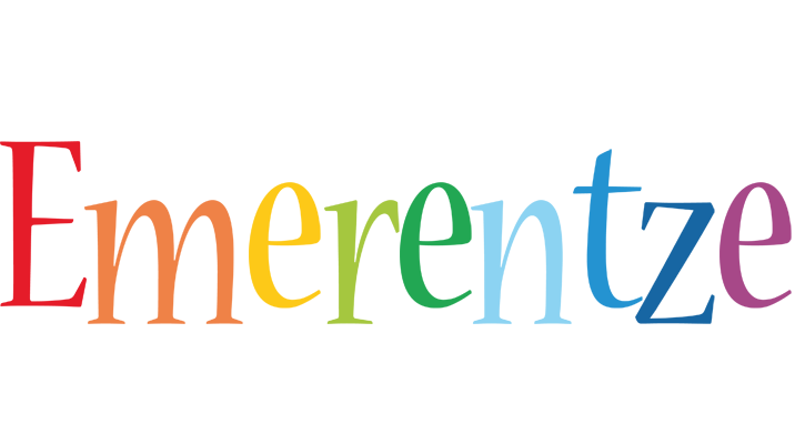 Emerentze birthday logo
