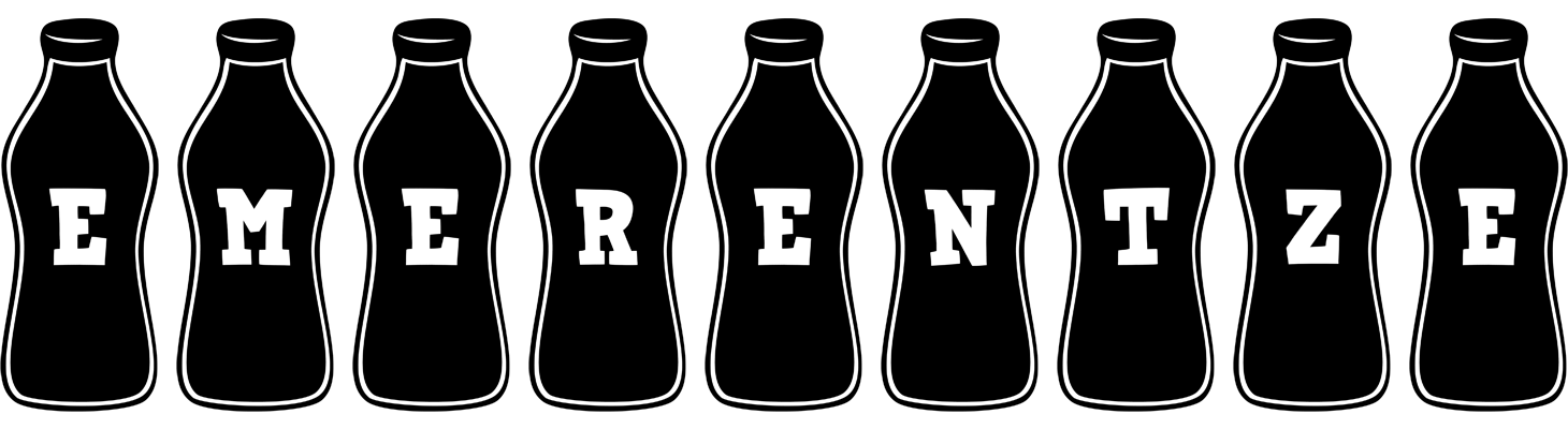 Emerentze bottle logo