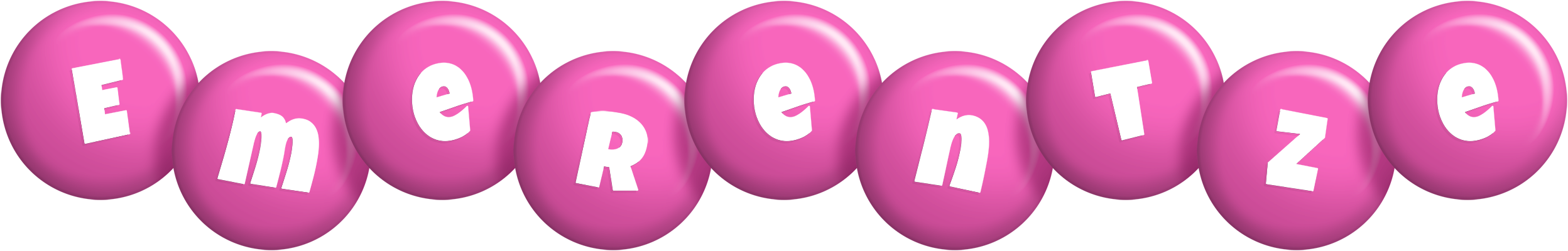 Emerentze candy-pink logo