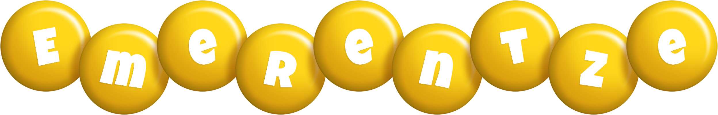 Emerentze candy-yellow logo