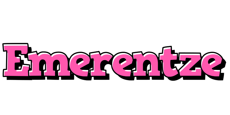 Emerentze girlish logo