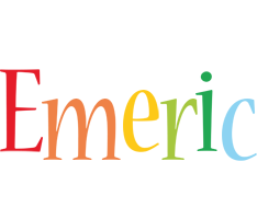 Emeric birthday logo