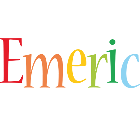 Emeric birthday logo